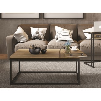Casabianca NOA Coffee Table In Oak - Lifestyle Front