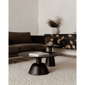 Moe's Home Collection Nels End Table Black - Lifestyle