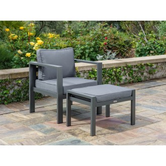 Tortuga Outdoor Lakeview 2-Pc Seat Set Chair/Otto
