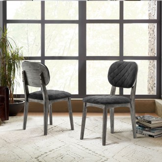 Katelyn Midnight Open Back Dining Chair - Set of 2  - Lifestyle