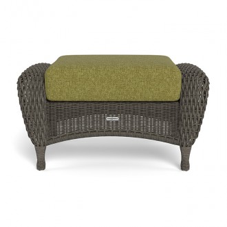 Tortuga Outdoor Sea Pines Ottoman- Tortoise Front