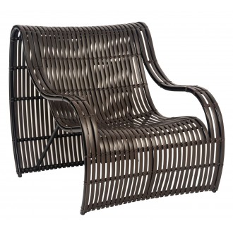 Woodard Loft Large Lounge Chair - Angled