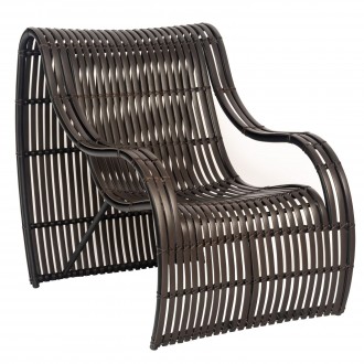 Woodard Loft Small Lounge Chair - Angled