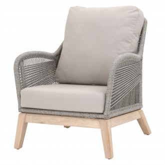 Essentials For Living Loom Outdoor Club Chair - Front Side Angle