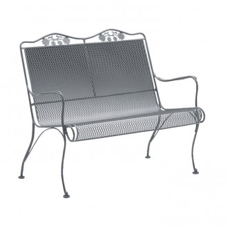 Woodard Briarwood High Back Love Seat with Optional Seat Cushion