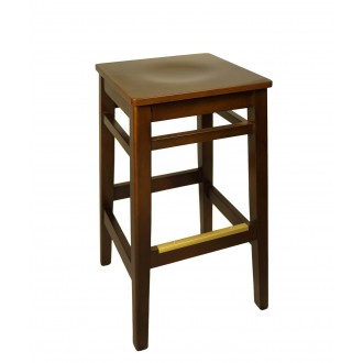  Trevor Backless Barstool In Mahogany