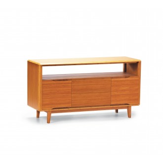 Greenington Currant Media Unit, Caramelized - Front Side Angle