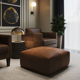Sunpan Domina Table Lamp in Antique Brass-Black Ombre - Lifestyle