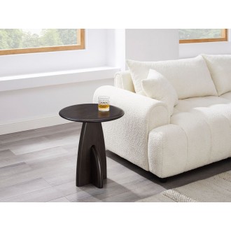 Greenington Zephyr Side Table, Caviar - Lifestyle