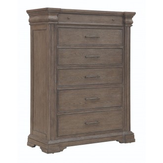 Madison Ridge Brown 6 Drawer Chest-1