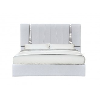 J&M Furniture Matisse Bedroom Collection Silver Grey