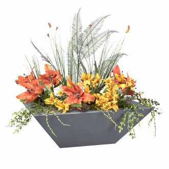 The Outdoor Plus Maya Powder Coated Planter Bowl