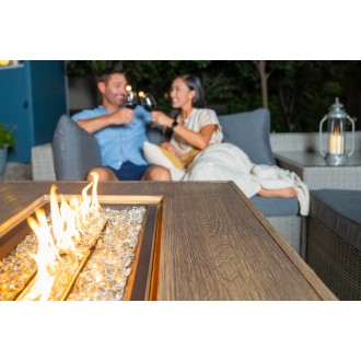 Tortuga Outdoor Fire Table Lifestyle