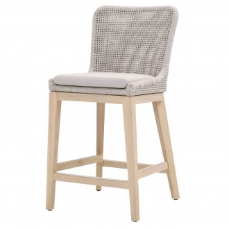 Essentials For Living Mesh Outdoor Counter Stool - Front Side Angle