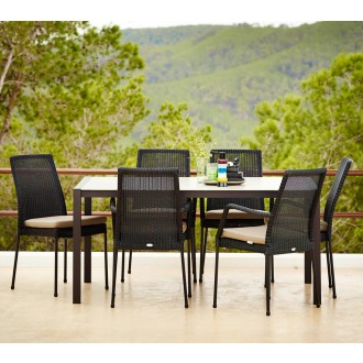 Cane-Line Newport Armchair, Stackable_12009