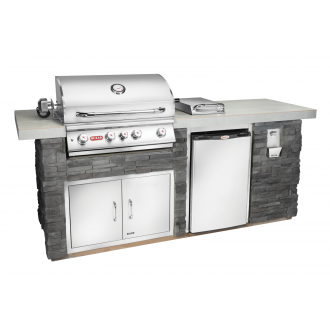 Bull BBQ Outdoor Kitchen - Angled View 