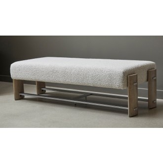Pulaski Furniture Modern Upholstered Ottoman Bench 