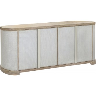 Pulaski Furniture Modern 4 Door Credenza