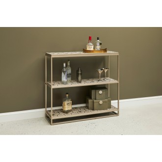 Pulaski Furniture Metal Console Table Room View