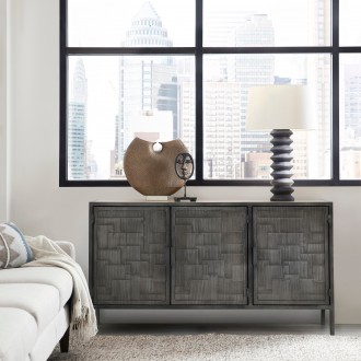 Pulaski Furniture 3-Door Metal Sideboard