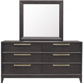 Pulaski Furniture Quincy 6-Drawer Dresser Front