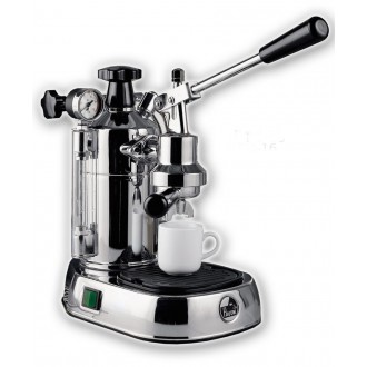 La Pavoni Professional Espresso Machine - Model PC-16 - Angled