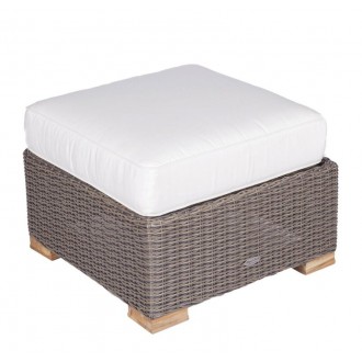 Royal Teak Sanibel Wicker Ottoman