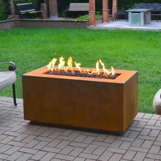 Pismo 84" Fire Pit - Corten Steel