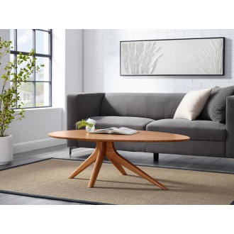 Greenington Rosemary Coffee Table, Amber, Lifestyle