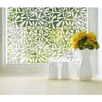 Odhams Press Groovy Amoeba Privacy Adhesive Window Film
