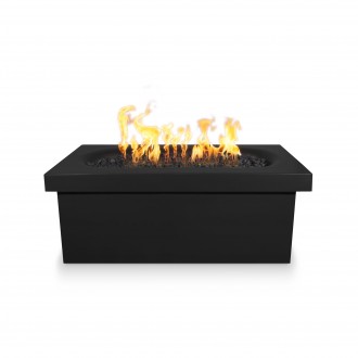 The Outdoor Plus Ramona 60" x 24" Concrete Fire Table - Rectangular 