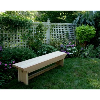 5' Cedar 1805 Traditional Heavy Duty Bench