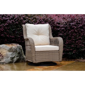 Tortuga Outdoor Rio Vista Swivel Outdoor Wicker Glider Chair  11