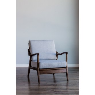 Alpine Furniture Slate Lounge Chair - Angled View