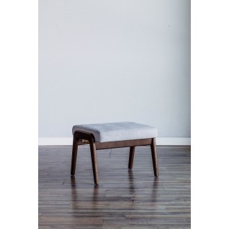 Alpine Furniture Zephyr Slate Footrest - Lifestyle