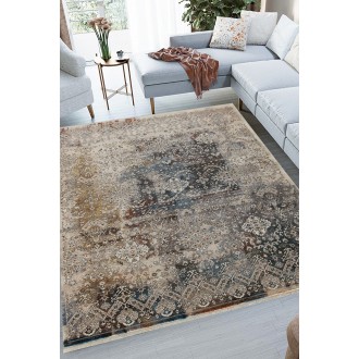 Whiteline Modern Living Amanda Decorative Polyester Rug - Lifestyle