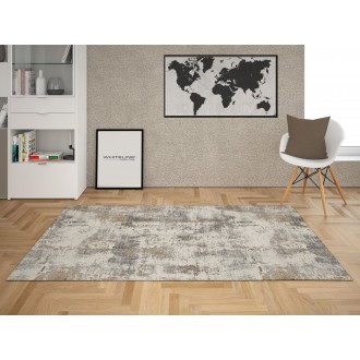 Whiteline Modern Living Goldy Decorative Polyester and Cotton Rug - Lifestyle 2