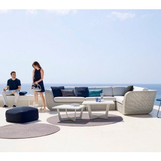 Cane-Line Savannah 2-Seater Sofa, Left Module outdoor view