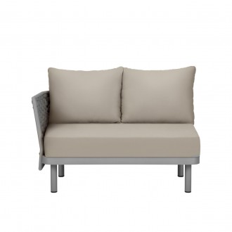 Source Furniture Luxe Left Arm Loveseat Front