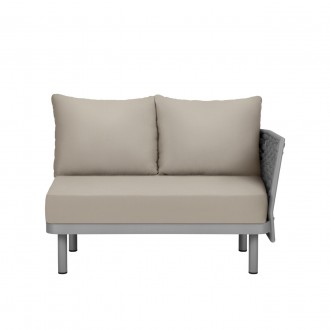 Source Furniture Luxe Right Arm Loveseat Front View