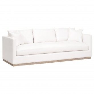 Essentials For Living Siena 96" Plinth Base Sofa - Front Side Angle