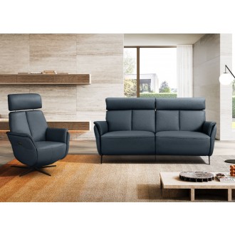 Beverly Sofa Blue- Lifestyle
