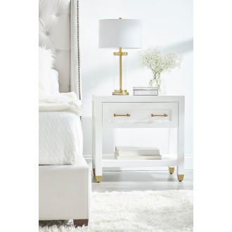 Essentials For Living Stella 1-Drawer Nightstand - Lifestyle