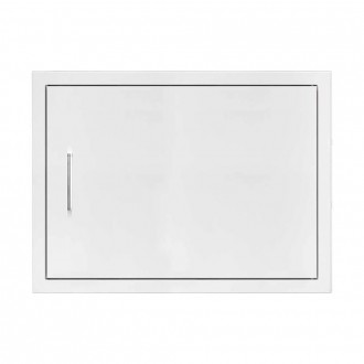 TrueFlame 20"x 27" Vertical Access Door Masonry Frame Return - Door Closed