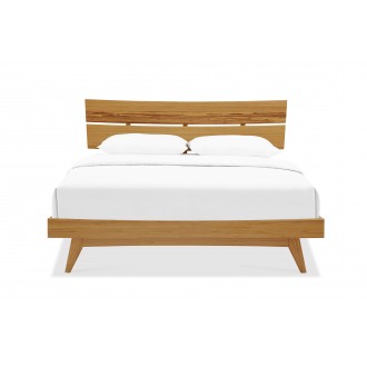 Greenington Azara California King Platform Bed Caramelized / Sable - Front Angle