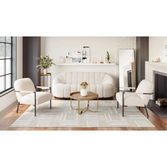 Vannes Coffee Table Brass - Lifestyle 1