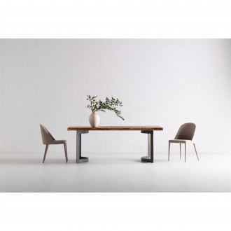 Moe's Home Collection Bent Dining Table, Extra Small / Small / Large