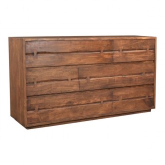 Moe's Home Collection Madagascar Dresser - Front Side Angle