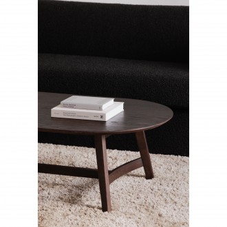 Moe's Home Collection Trie Coffee Table in Dark Brown - Lifestyle