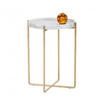 Sunpan Liv Side Table - Lifestyle
